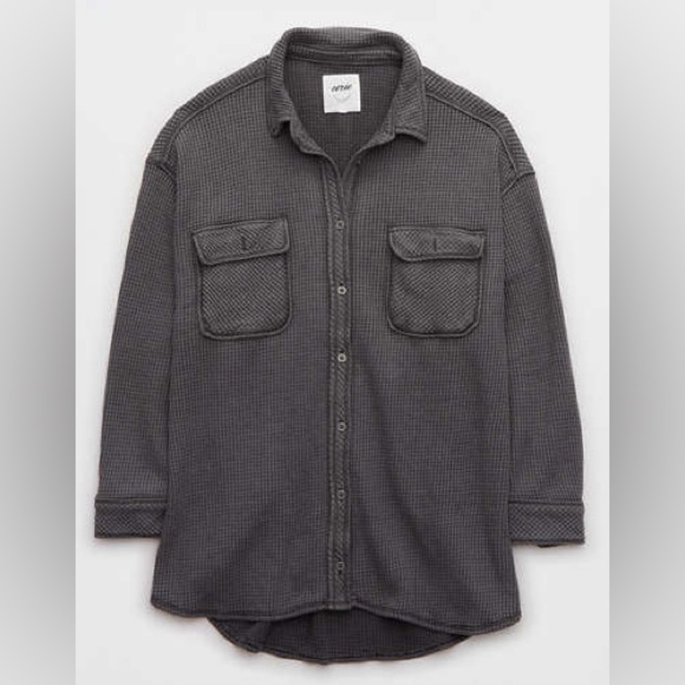 Aerie Lumberjane Waffle Shirt